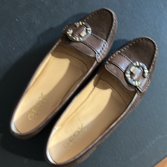 Geox Respira EUC brown suede women's loafer size EU 38 - Picture 2 of 15